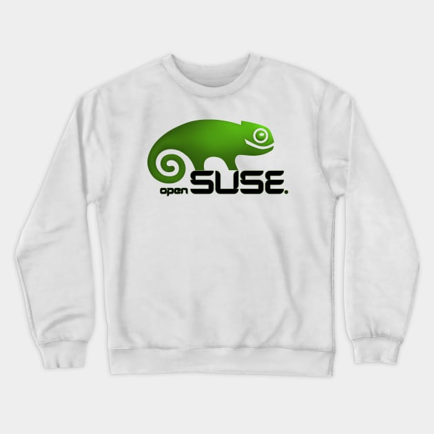 Open SUSE Crewneck Sweatshirt by lidijaarts